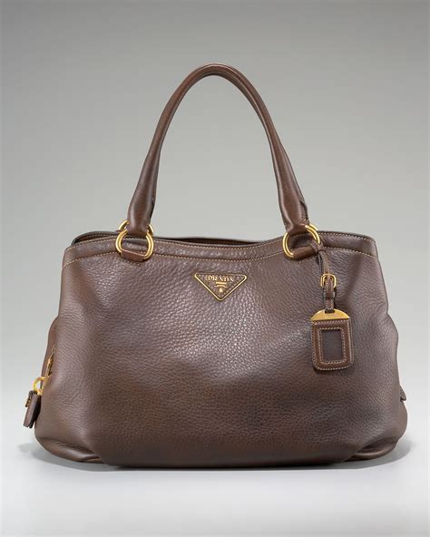 prada brown tote|prada tote for sale.